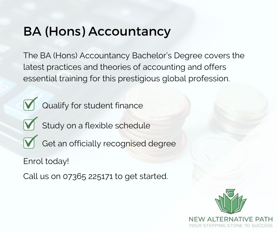 BA (Hons) Accountancy courses
