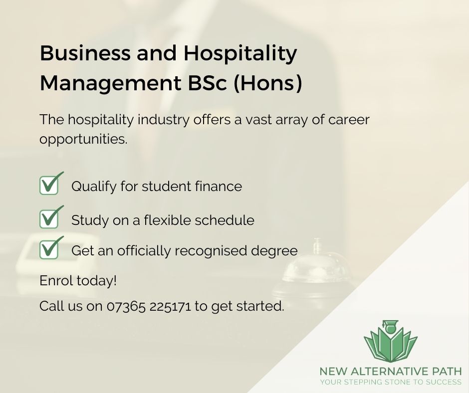 Business and Hospitality Management BSc (Hons) courses
