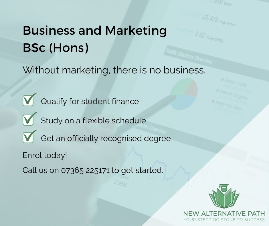 Business and Marketing - BSc (Hons) courses