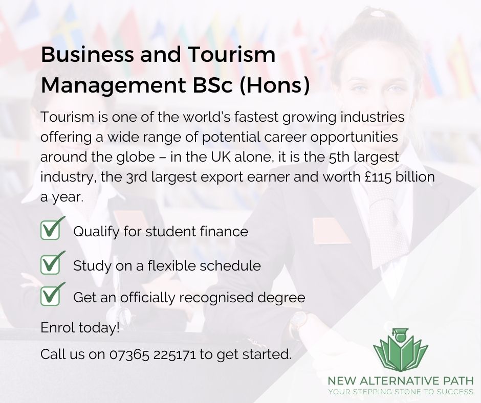 Business and Tourism Management BSc (Hons) courses